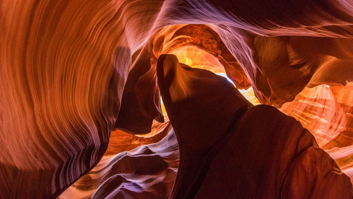 By plane, 9 hours on an Antelope Canyon tour from Las Vegas to Page, Arizona